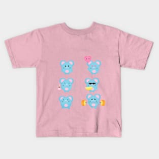 Daily routine for mouse Kids T-Shirt